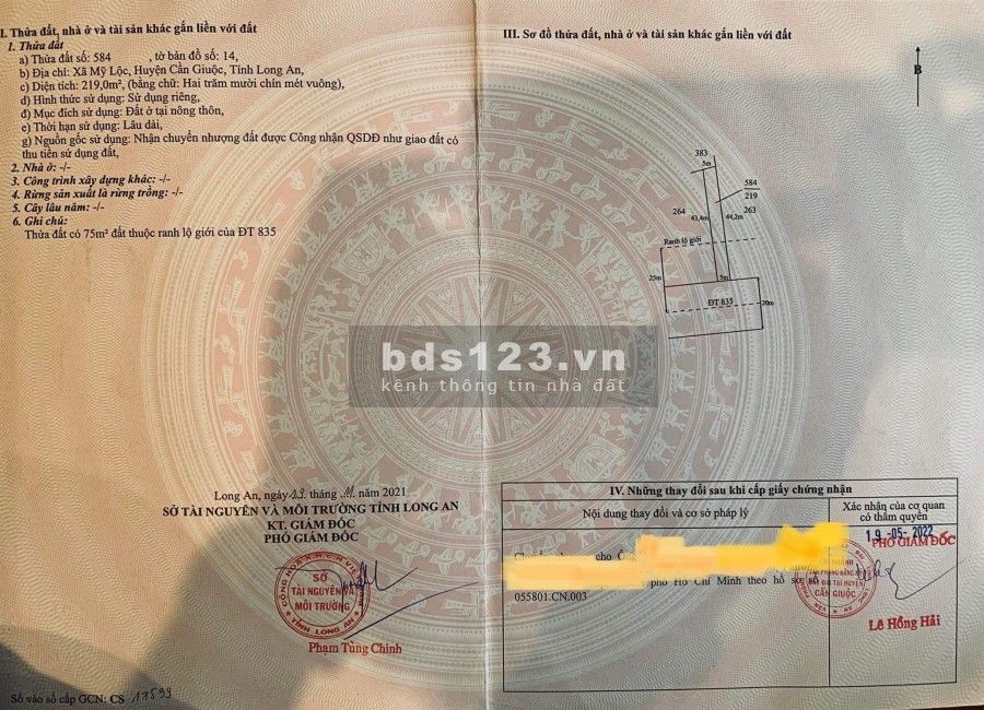 Cần bán gấp nhà mới 100%, mặt tiền đường ĐT 835 giá bán 5.5 tỷ, thương lượng tốt