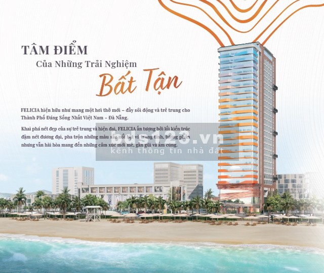 Đầu tư siêu lợi nhuận tại căn hộ cao cấp Felicia OceanView Đà Nẵng tiện ích đầy đủ