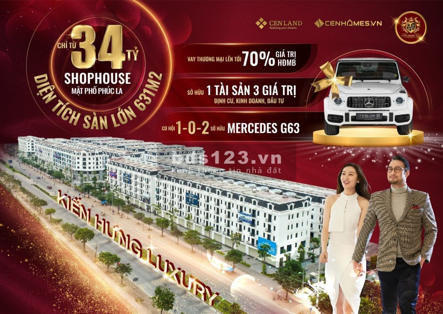 Bán Shophouse mặt đường 60m duy nhất và độc nhất tại Hà Nội giá tốt đầu tư