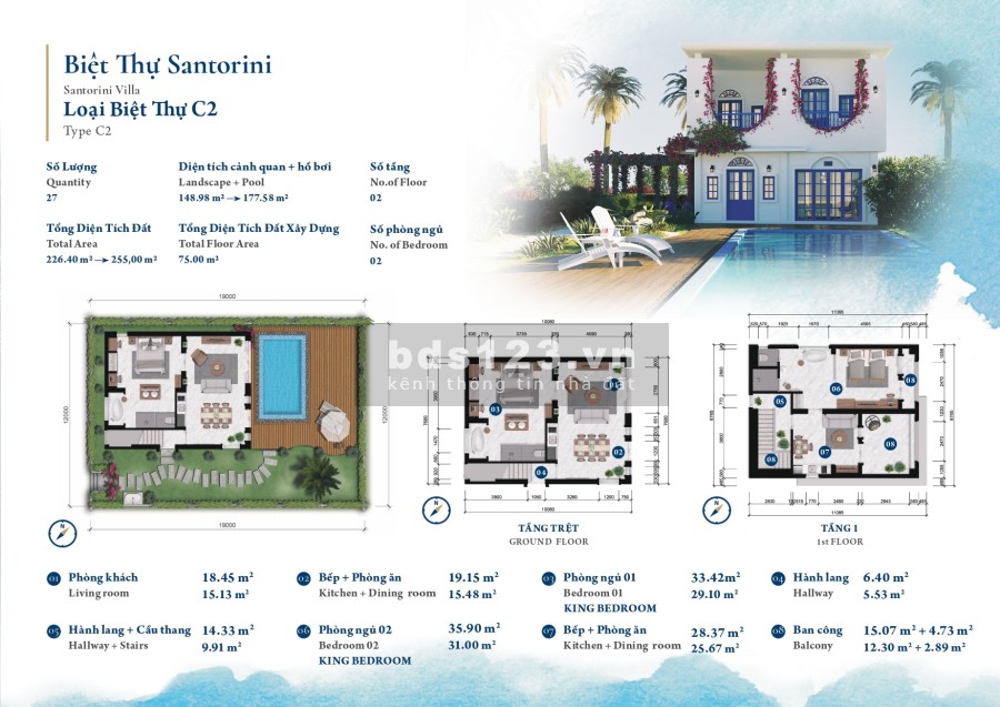 Siêu phẩm biệt thự biển Cam Ranh Bay sổ lâu dài, HTLS 0% 24 tháng, giá gốc CĐT