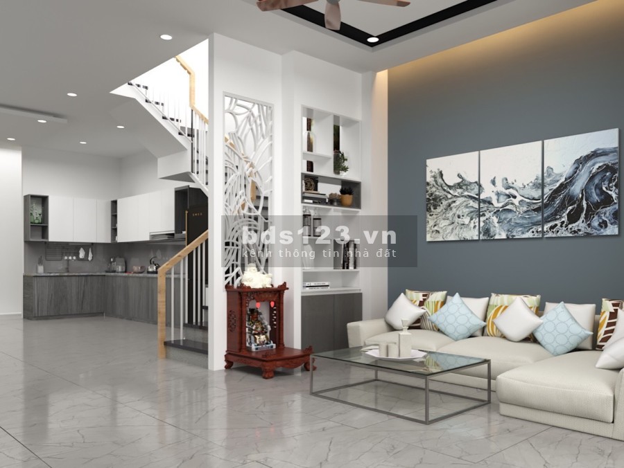 Bán nhà Mới Khu Kiều Đàm, Quận 7, diện tích sử dụng 5.05x16, diện tích sử dụng 80,5 m2