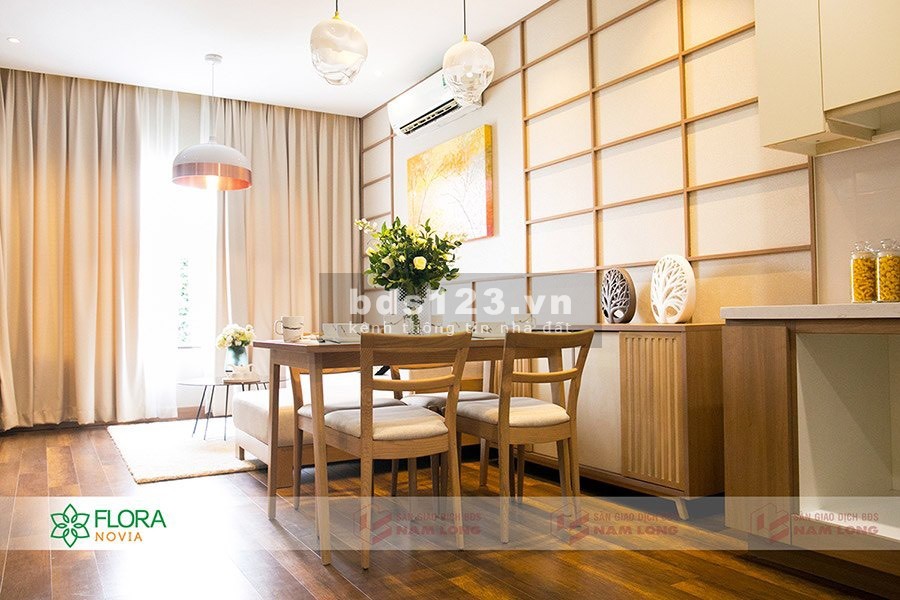 Bán căn hộ chung cư Flora Novia diện tích sử dụng 60m2 thành phố Thủ Đức
