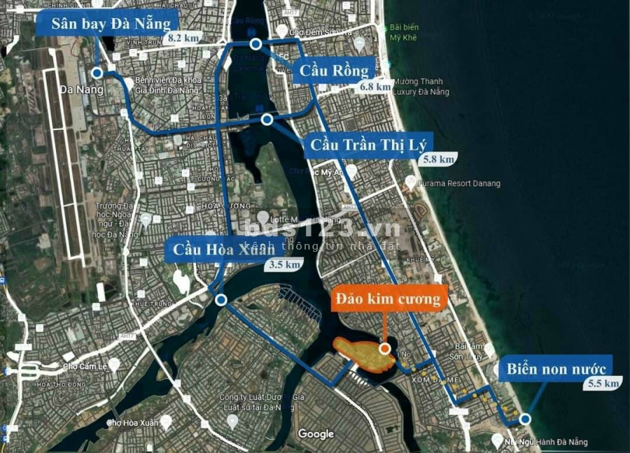 Bán đảo Kim Cương Nam Hoà Xuân, Đà Nẵng, khu compound đẳng cấp nhất Đà Nẵng