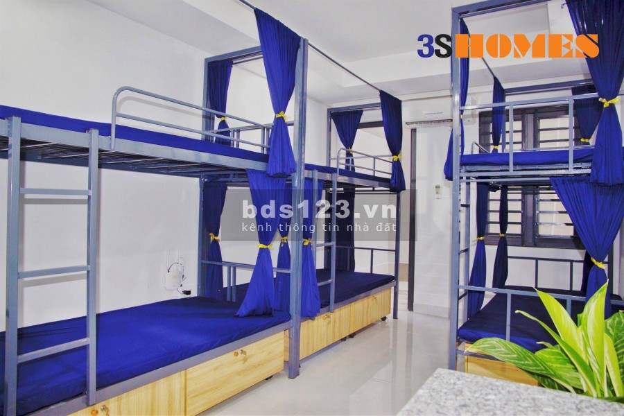 Ký túc xá cho thuê Bình Thạnh DH Văn Lang Cs3 giá rẻ, free các chi phí, sạch sẽ - thoáng mát