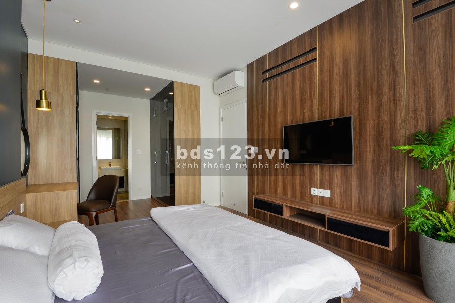 3 phòng ngủ Đảo Kim Cương cho thuê nội thất đẹp view sông giá 39 triệu, bao phí, lh 0938221611