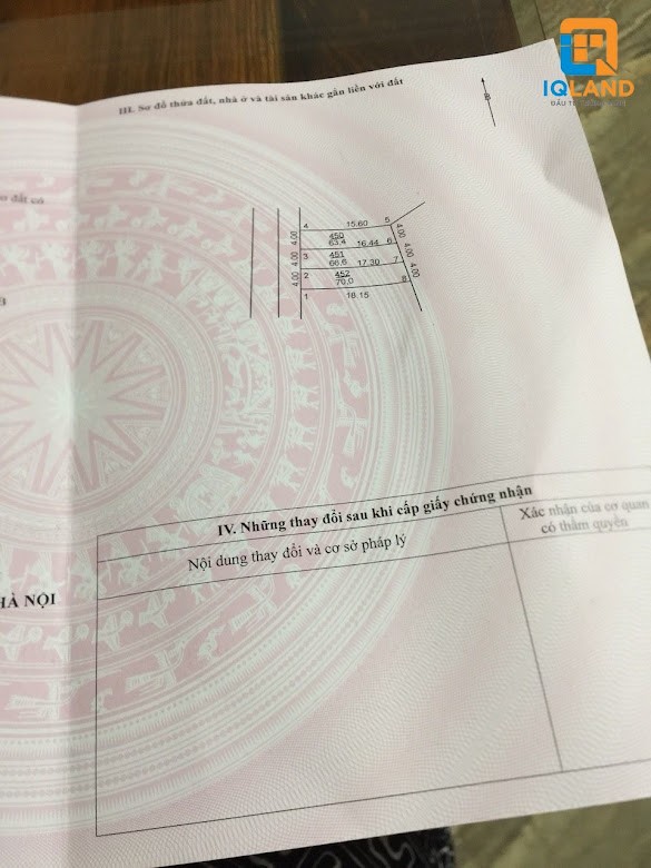 Cần bán 63,4m2 Ninh Môn, Hiền Ninh, Sóc Sơn liên hệ 0327082722, sổ sẵn chính chủ