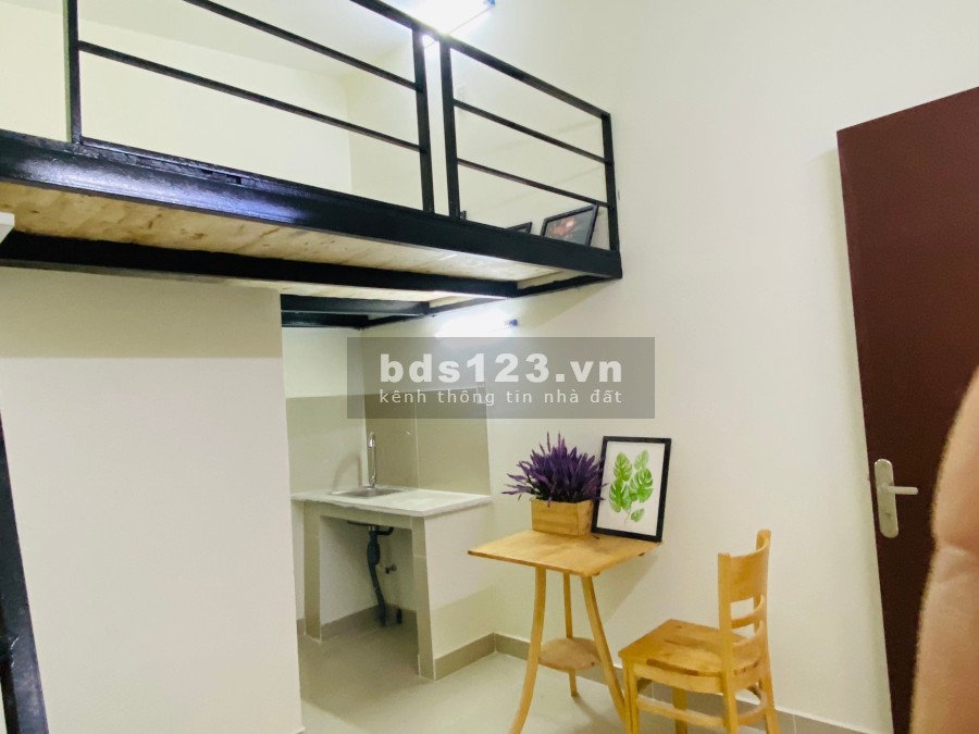 Cho thuê phòng trọ gác lửng đẹp giá sinh viên, nội thất cơ bản, mới sạch sẽ phòng rộng thoáng