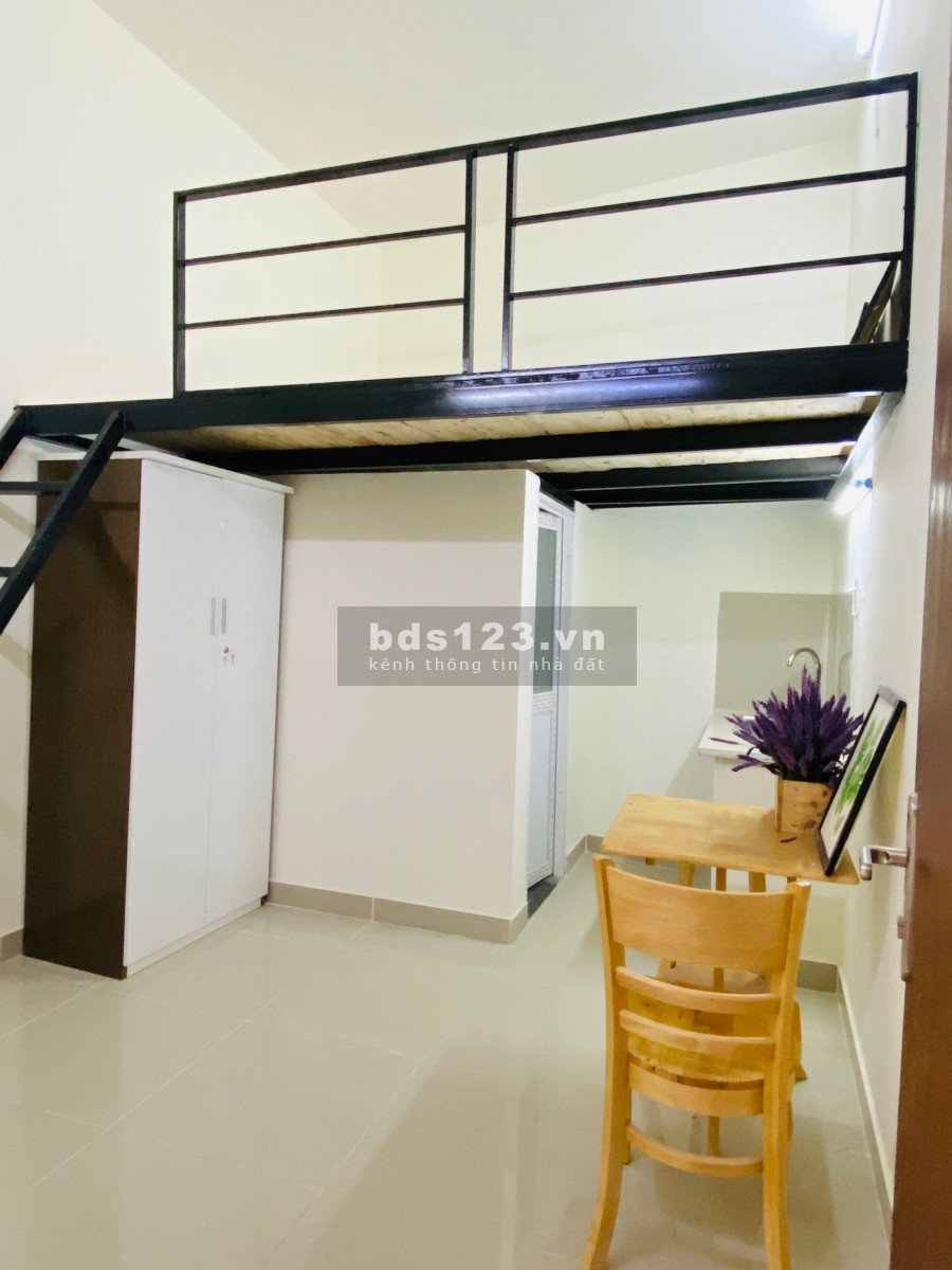 Cho thuê phòng trọ gác lửng đẹp giá sinh viên, nội thất cơ bản, mới sạch sẽ phòng rộng thoáng