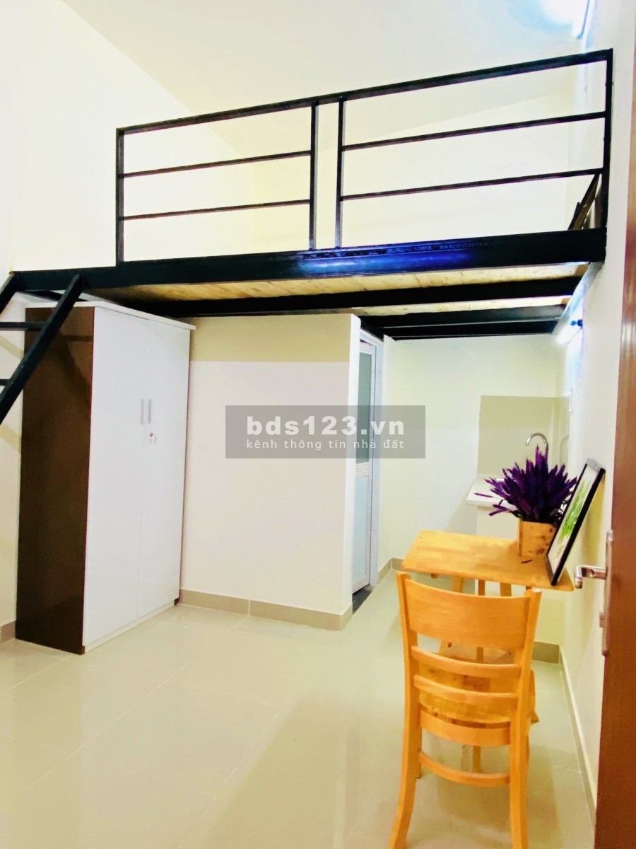 Cho thuê phòng trọ gác lửng đẹp giá sinh viên, nội thất cơ bản, mới sạch sẽ phòng rộng thoáng