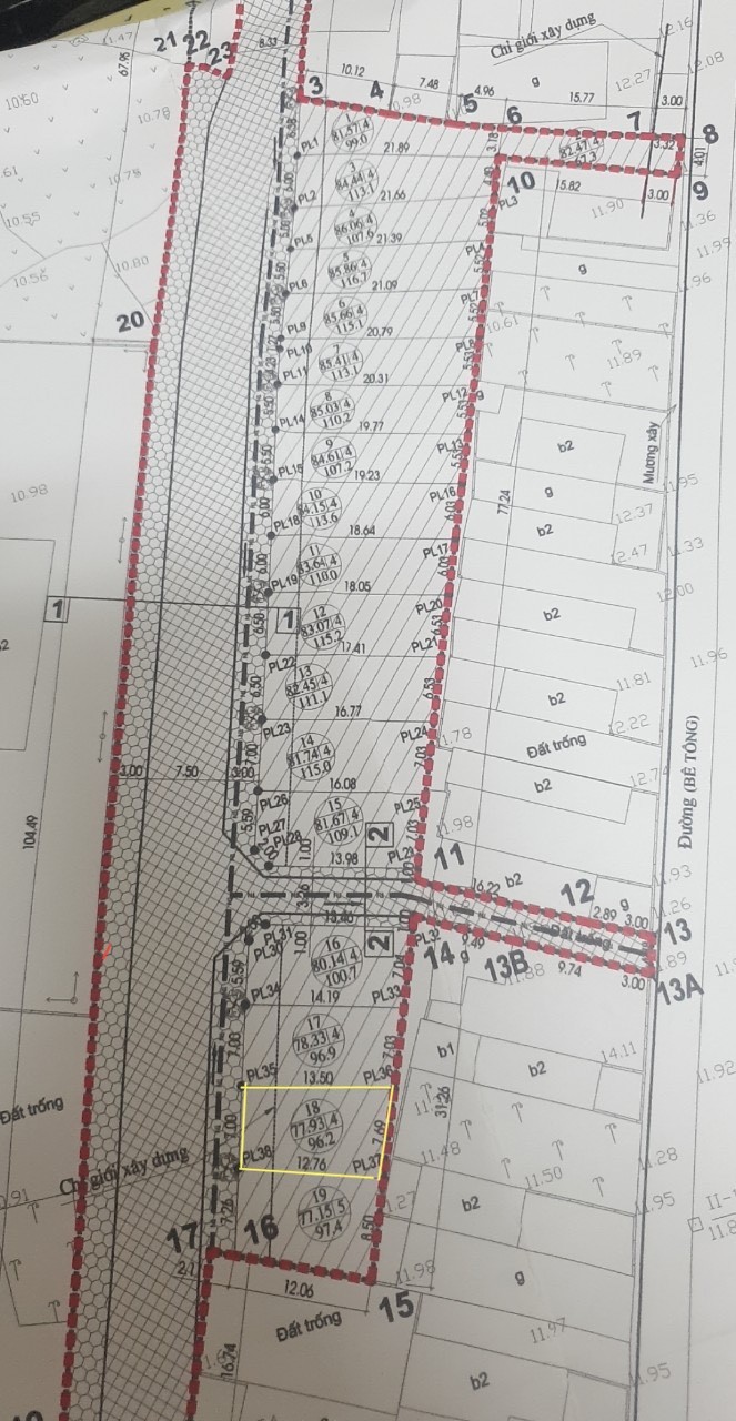 Cần bán 77.93m2 đấu giá Thạch Lỗi Thanh Xuân Sóc Sơn giá đầu tư sinh lời 40 triệu/m2