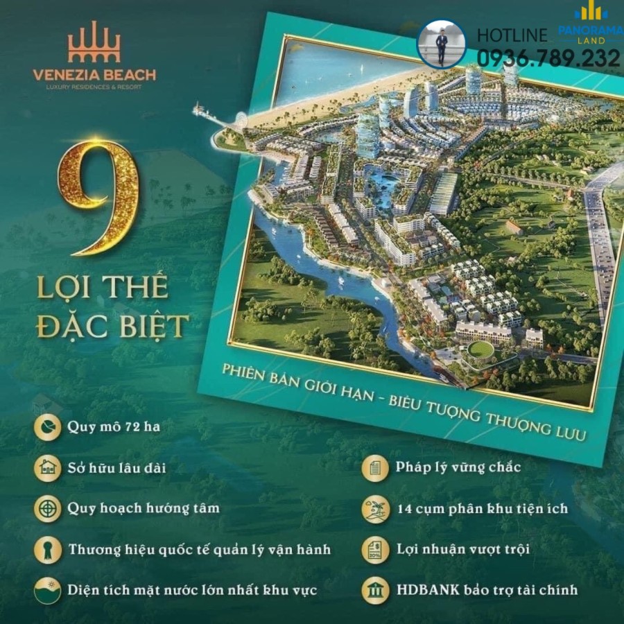 Siêu Biệt Thự Biển, Sở Hữu Lâu Dài Tại Bãi Biển Hồ Tràm - Bình Châu, Giá Từ 6 Tỷ