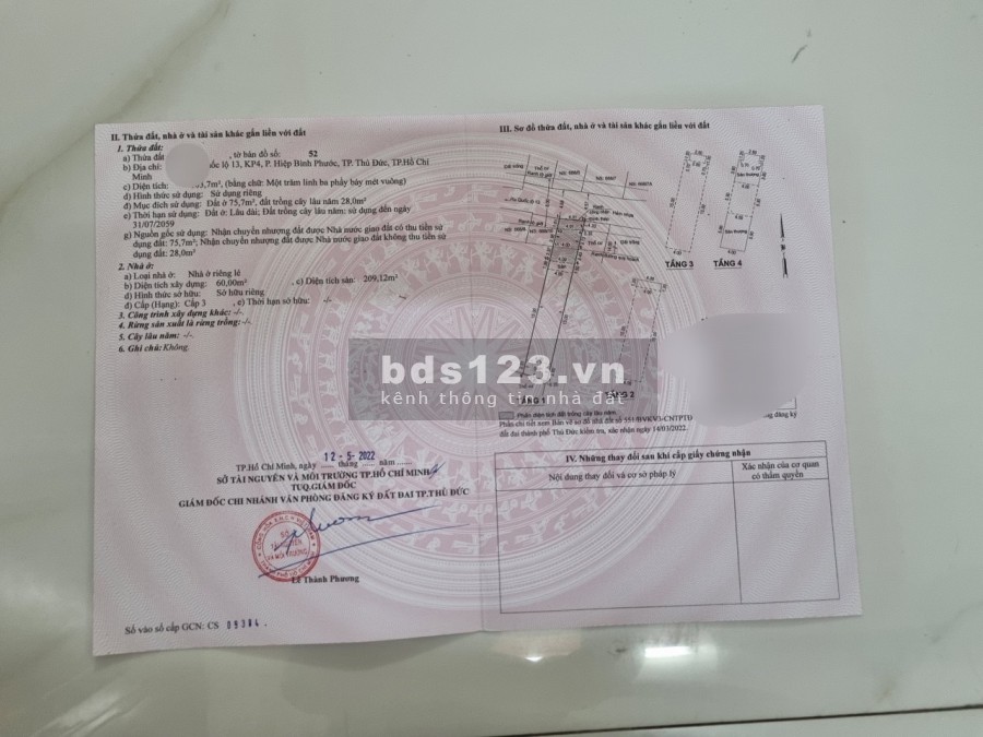Cần bán căn nhà mặt tiền hẻm 668 Quốc Lộ 13 giá bán 10.3 tỷ, còn thương lượng