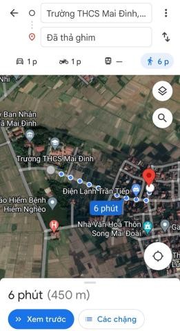Bán lô 64,5m2 đất thổ cư Mai Đoài Mai Đình, Sóc Sơn, Hà Nội. Liên hệ 0967.565.363