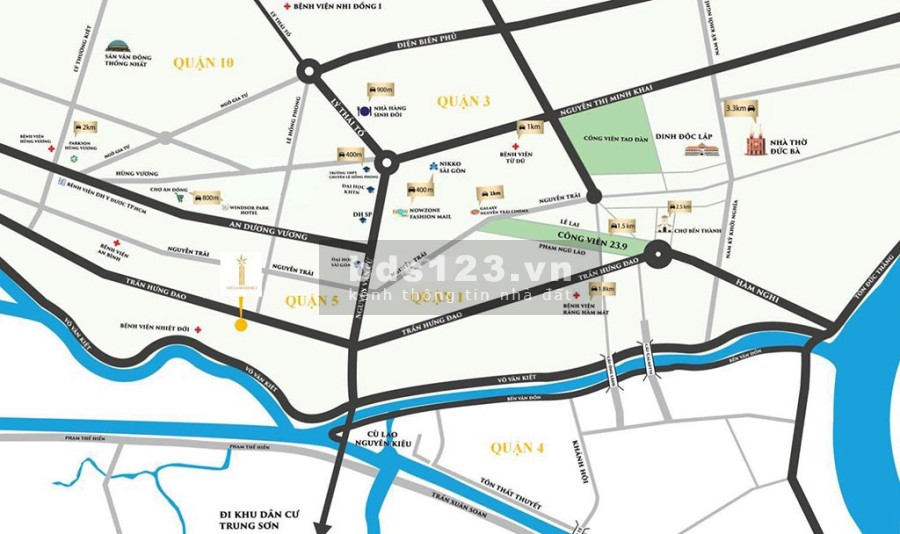 Bán căn hộ cao cấp nổi bật tại trung tâm sài gòn, giá cực ưu đãi và nhiều khuyến mãi