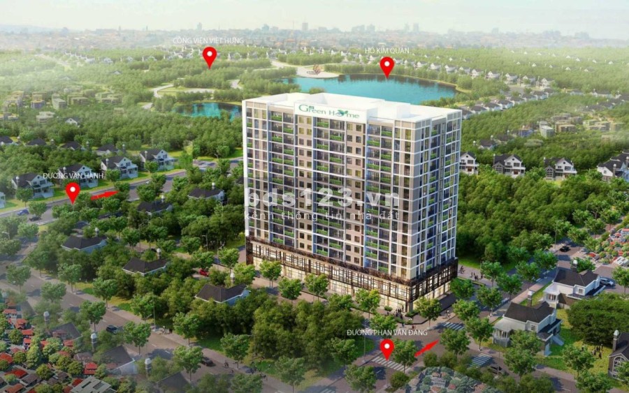 Chỉ 865tr sở hữu căn 2PN 71,6m2 tại Phương Đông Green Home dự án đẹp nhất KĐT Việt Hưng, LS 0%/18T