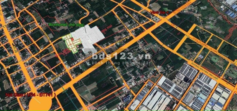 Chính thức mở đặt chỗ dự án RichLand Residence ngay KCN VSIP2 giá chỉ từ 1tỷ3/nền, LH 0335166099