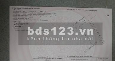 Gia đình cần tiền bán nhanh lô đất gần biển nguyễn tất thành. đường Đặng huy trứ. DT 216M2. Giá tốt
