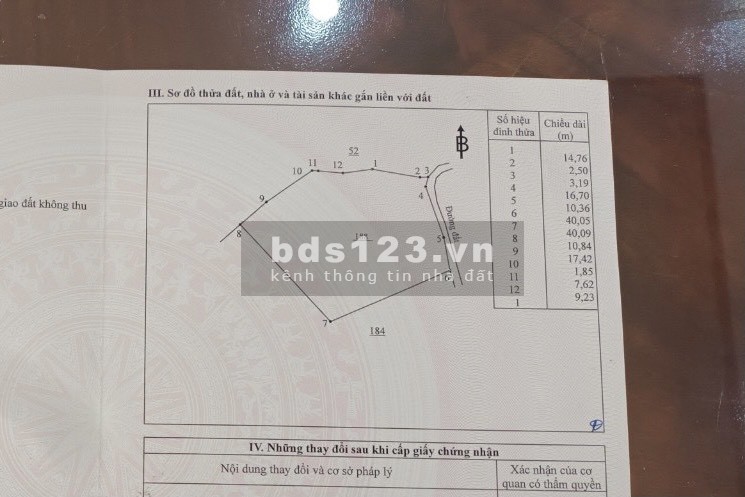 Bán lô đất SKC rộng 8 sào tại đường tỉnh ĐT762, Thống Nhất, Đồng Nai ngay ngã 3 Dầu Giây