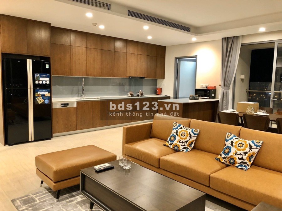 Bán căn hộ 3 phòng ngủ Đảo Kim Cương cho thuê nhanh, view sông giá 36 triệu/tháng, lh 0938221611