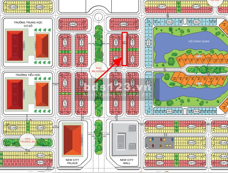 Bán gấp lô đất khu phố đi bộ giá ban 15.x triệu/m2, pháp lý bàn giao đầy đủ, khu dân cư