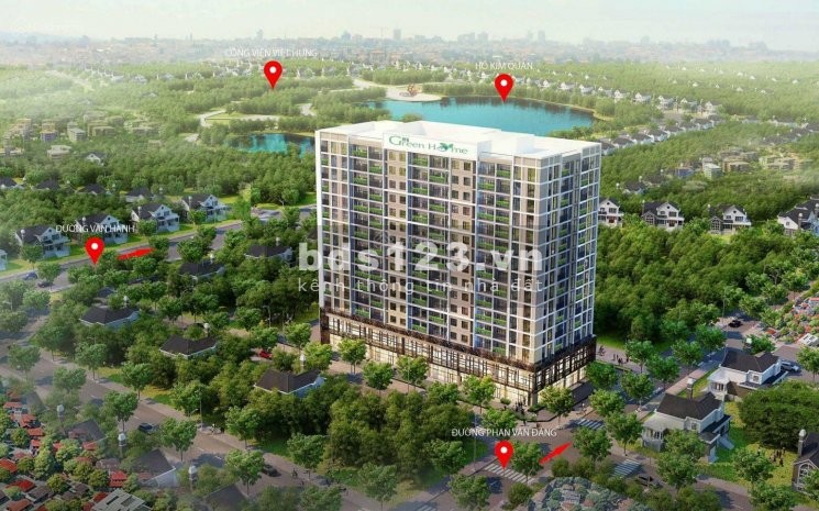 Mở bán quỹ căn đẹp Phương Đông Green Home KĐT Việt Hưng HTLS 0%18 tháng 72m2 giá 2,2 tỷ