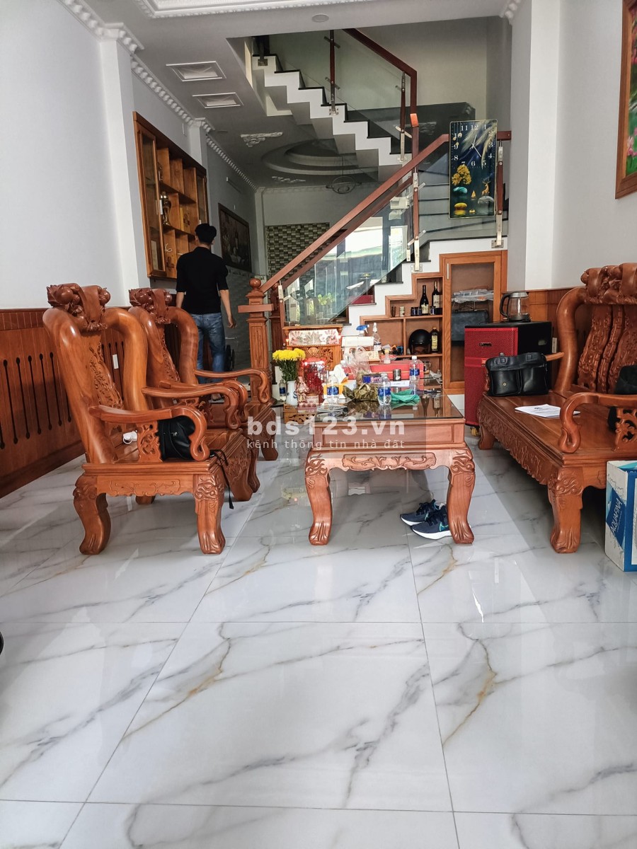 Nhà mặt tiền 4 tầng mới xây phường Thới An Quận 12, giá nhỉnh 9 tỷ, sổ chính chủ
