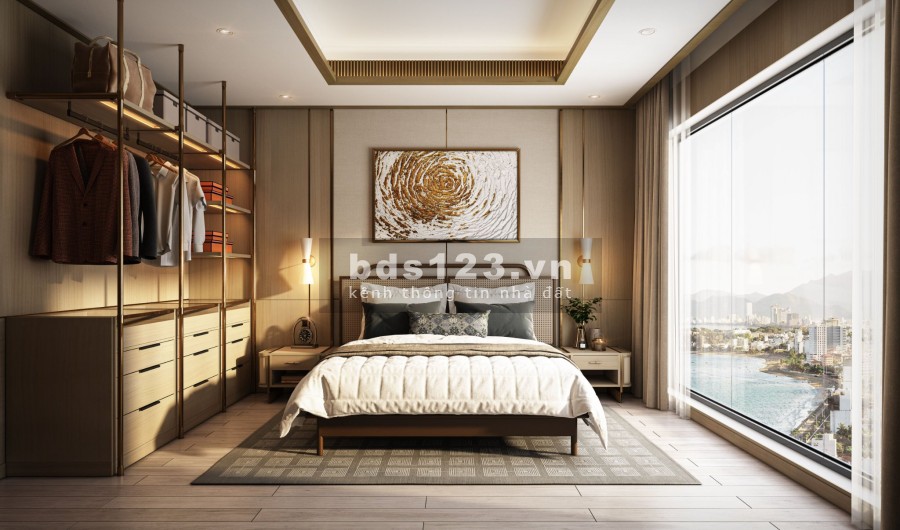 Bán nhanh căn góc 2 phòng ngủ view biển Nha Trang, giá bán 44 triệu/m2, hỗ trợ vay