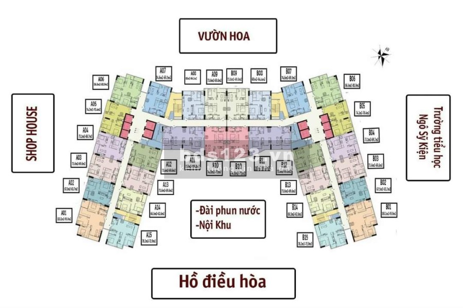 Bán gấp căn hộ 2PN giá chỉ 1.8 tỷ nhận nhà ở ngay, chiết khấu 4%, tiện ích đầy đủ