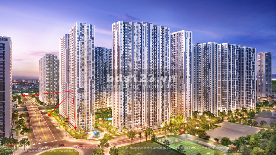 Bán căn 2 ngủ 2 WC 59m2 rẻ nhất Vinhomes Smart City giá nhỉnh 2,1 tỷ pháp lý chuẩn