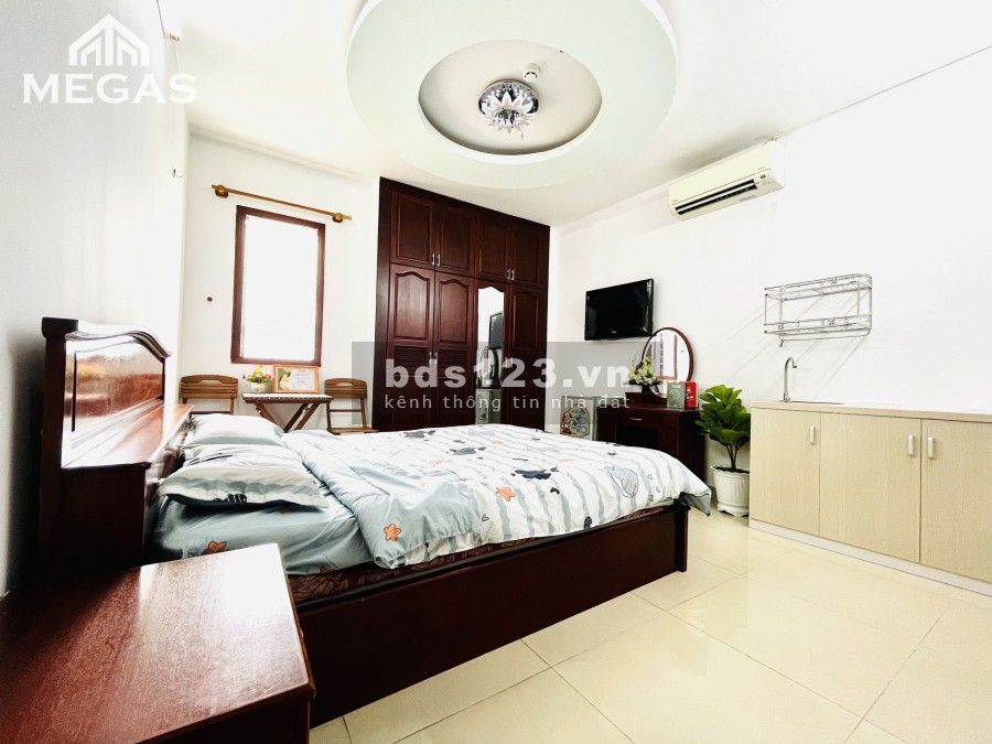 Căn hộ mini giá rẻ full nội thất cửa sổ lớn ban công ngay cầu vượt An Sương chợ Lạc Quang