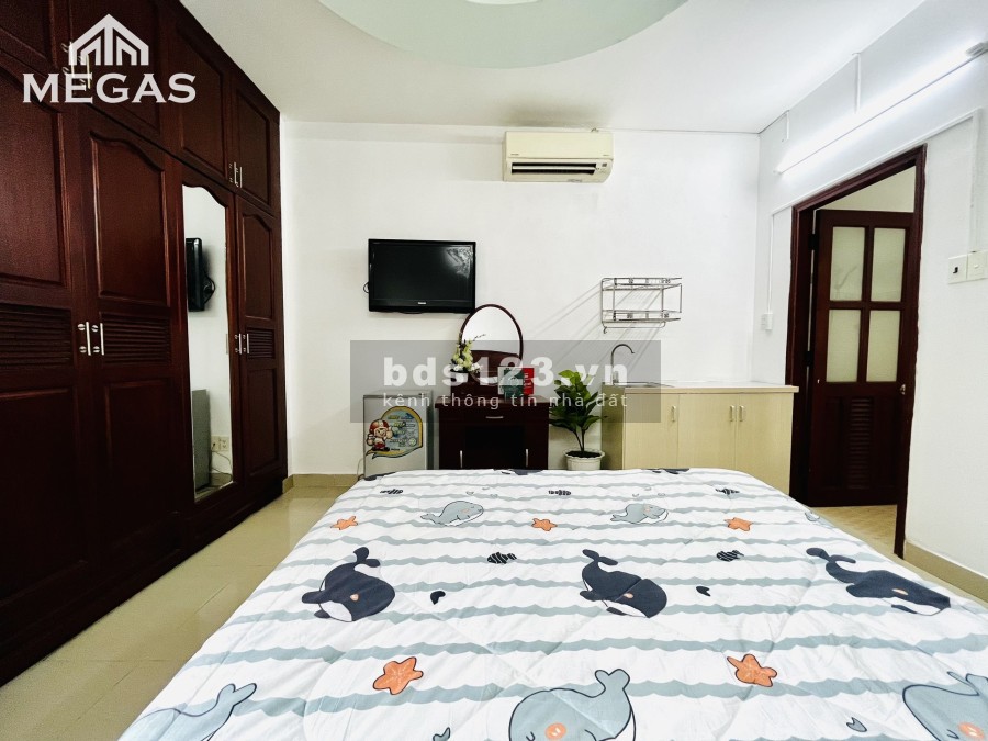 Căn hộ mini giá rẻ full nội thất cửa sổ lớn ban công ngay cầu vượt An Sương chợ Lạc Quang