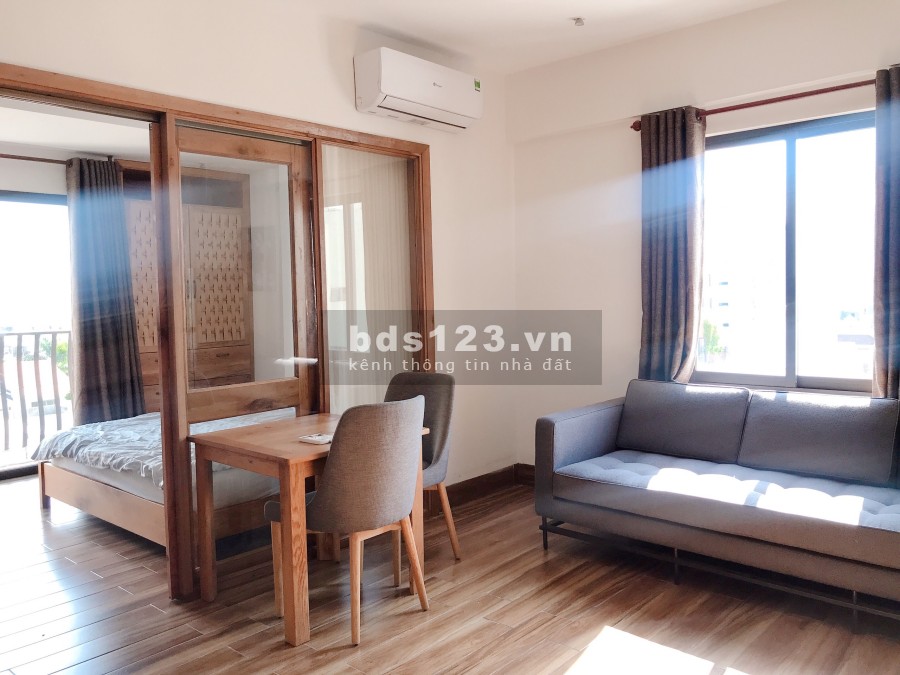 Cho thuê căn hộ 1 phòng ngủ phong cách Hàn Quốc tiện ích đầy đủ, lh 0916411538