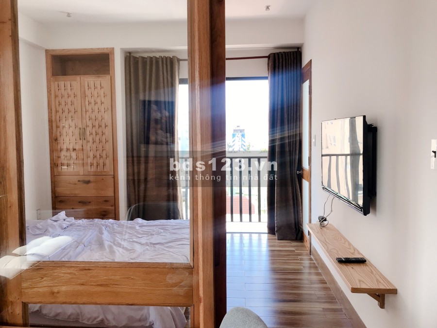 Cho thuê căn hộ 1 phòng ngủ phong cách Hàn Quốc tiện ích đầy đủ, lh 0916411538