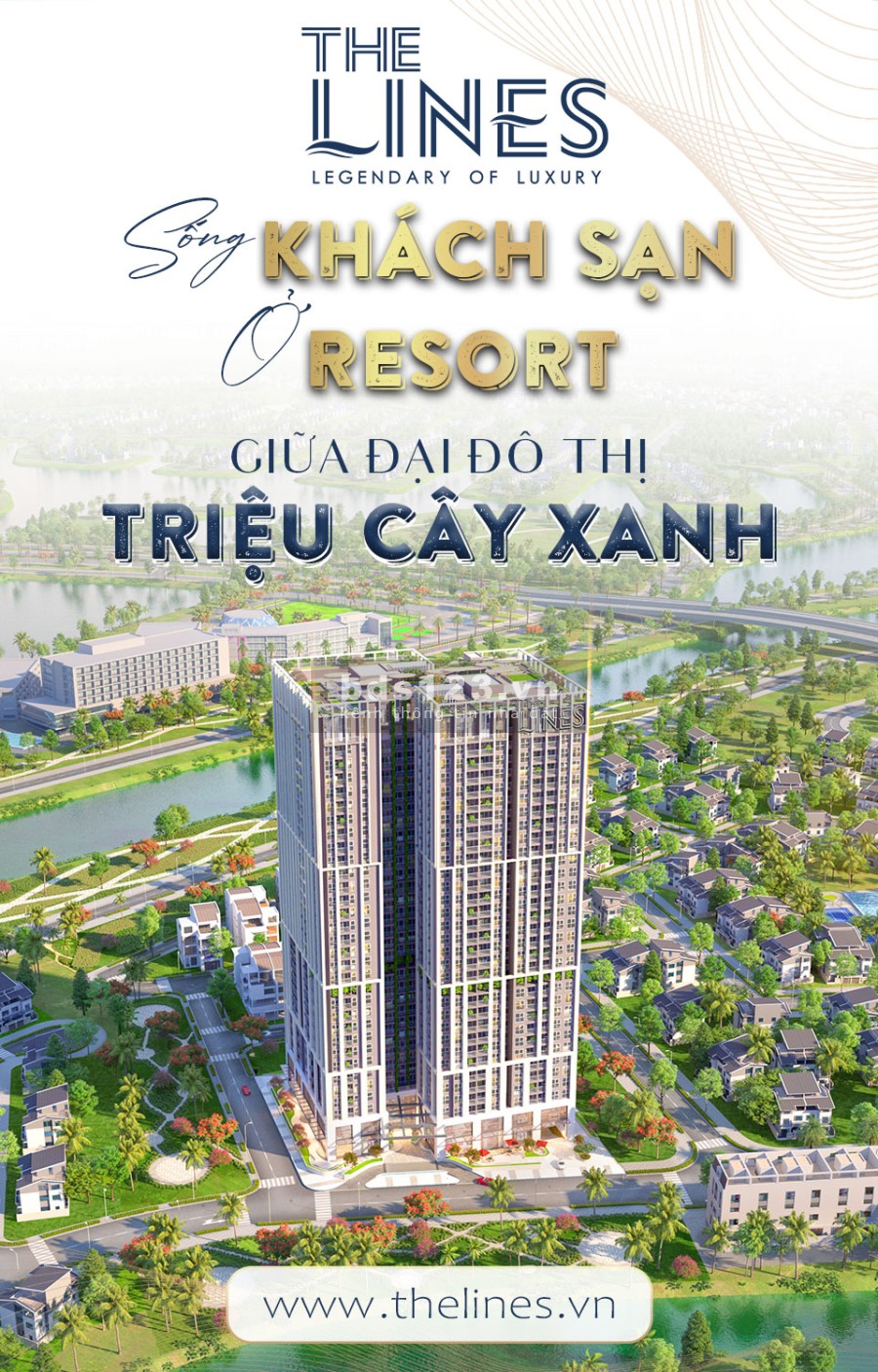 Mở bán căn hộ cao cấp The Lines pháp lý chính chủ giá bàn giao ngay, có sẵn nội thất