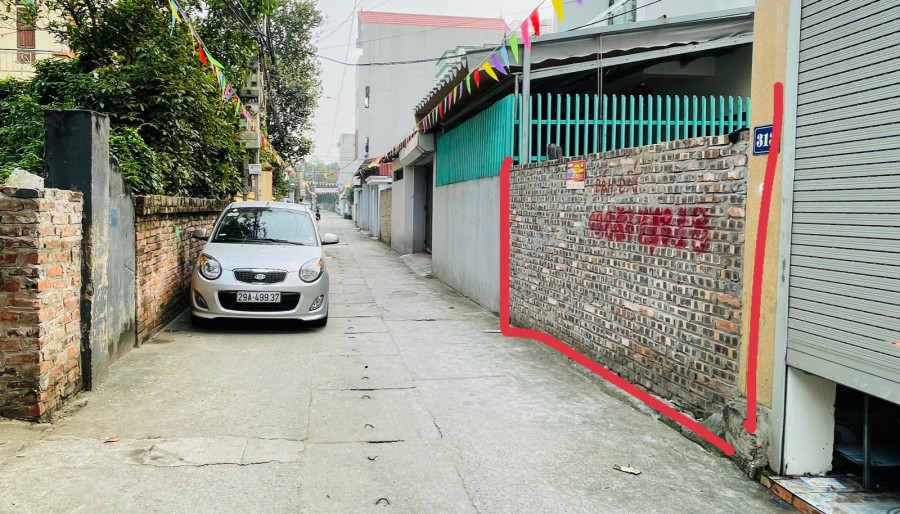 Bán rẻ đất Đản Dị đường thông ô tô tránh cạnh nhà Văn Hoá sổ đỏ chính chủ, giá tốt