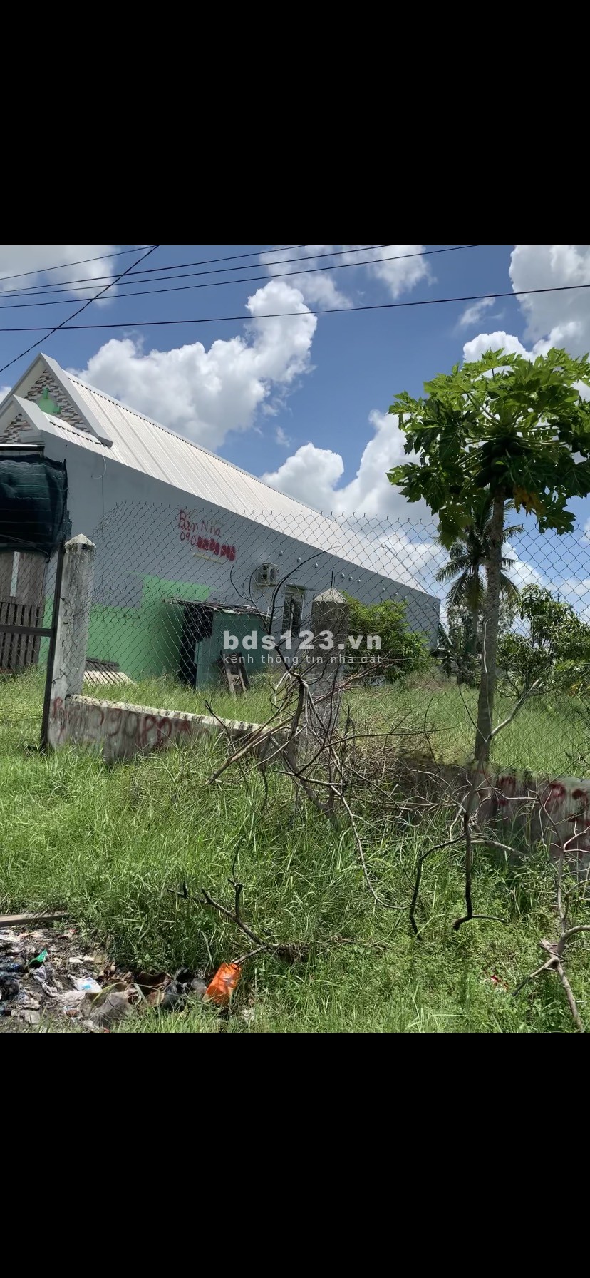 Bán nhà đất mt nhựa Basa Phước Hiệp Củ Chi giá 5ty450tr diện tích 500m2 TC 300m2