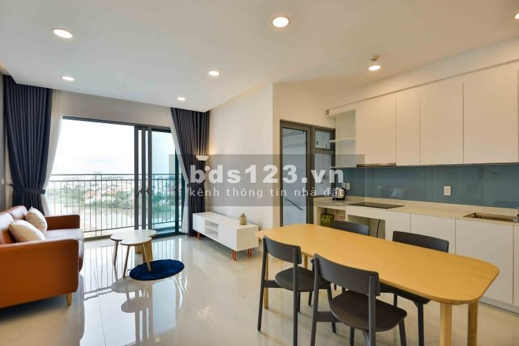 2 phòng ngủ Palm Heights cho thuê nha siêu đẹp view nội khu hướng gió 17 triệu/tháng, 0938221611