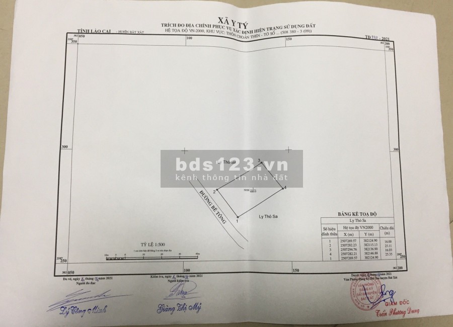 Bán mảnh đất View đẹp nhất nhì Y Tý (SaPa 2) đường vào lớn, pháp lý chuẩn