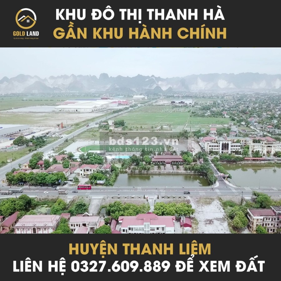 BÁN khu đô thị có vị trí đẹp nhất huyện thanh liêm pháp lý chính chủ, gia đầu tư sinh lời