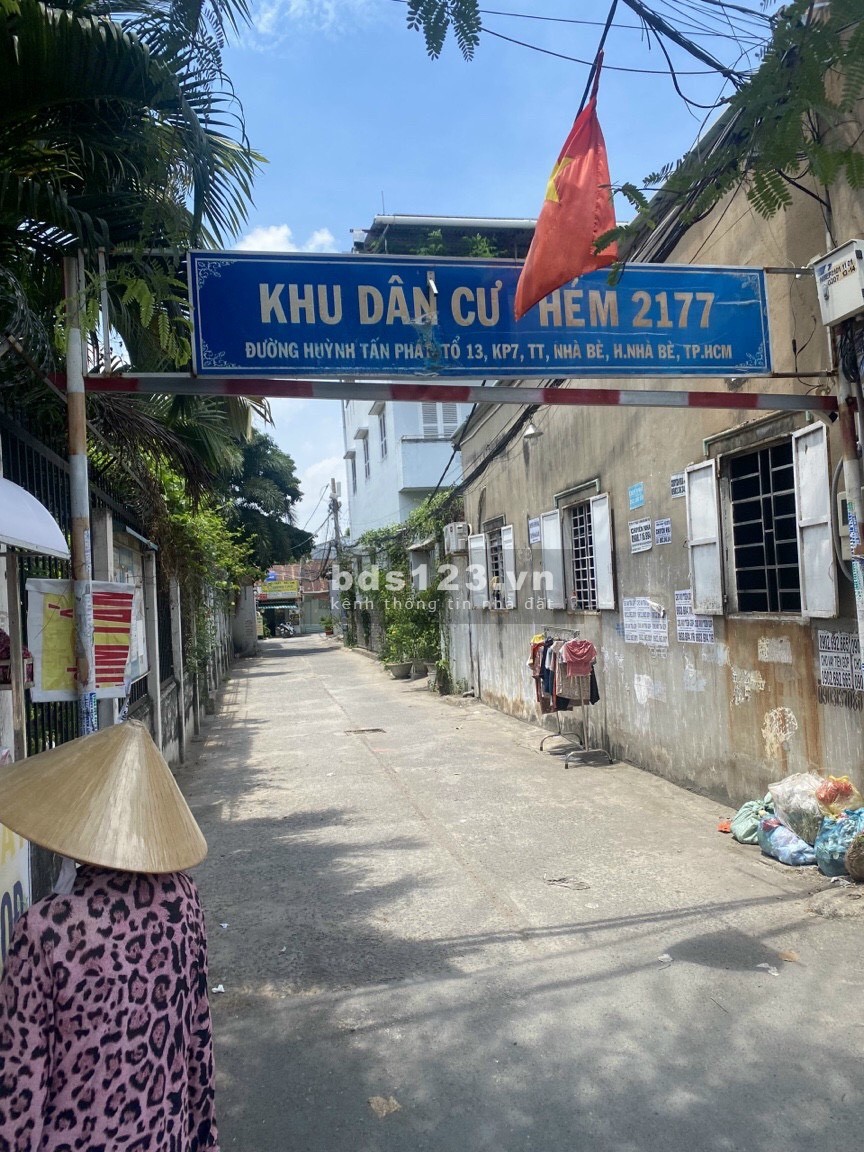 Chủ nợ ngân hàng bán lô đất hẻm xe hơi trung tâm Nhà Bè giá bán chỉ 2,95 tỷ