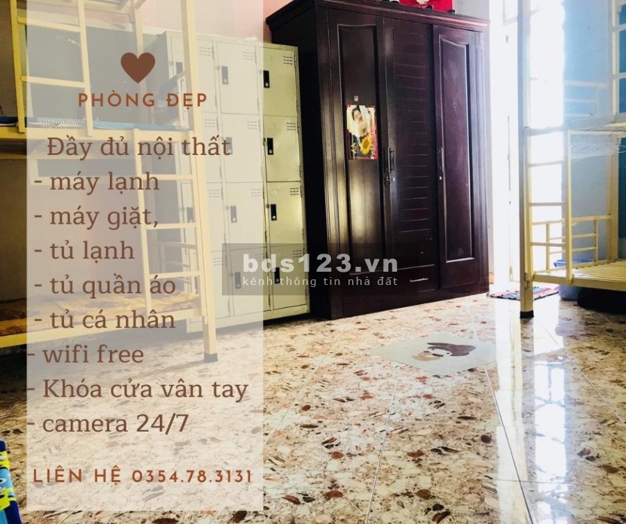 Phòng Trọ ở ghép ký túc xá Gò Vấp cho sinh viên và người đi làm liên hệ 0354783131