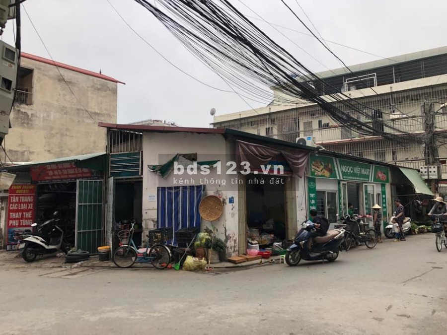 Kinh doanh cực đỉnh, nhộn nhịp sinh viên, 231m2 lô góc trục chính Cửu Việt, Trâu Quỳ, Gia Lâm.