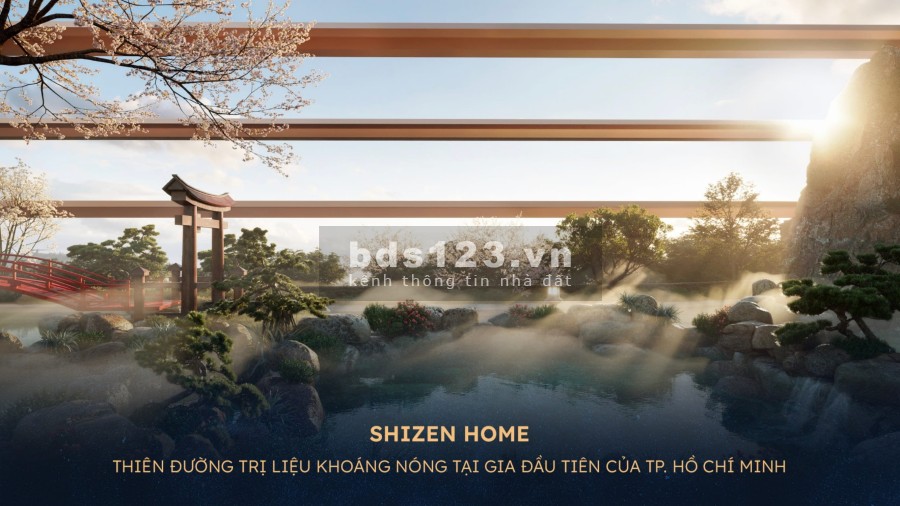 Căn hộ khoáng nóng ShizenHome với tổ hợp khoáng nóng gần 2000m2 đầu tiên ở Hồ Chí Minh