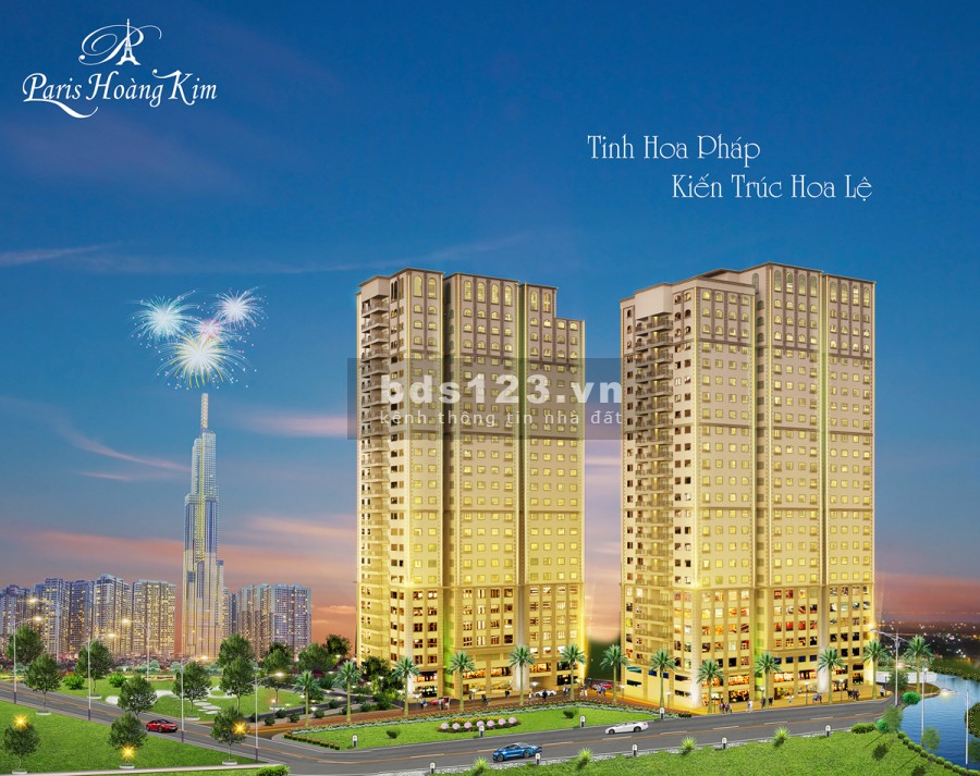 Căn hộ cao cấp chưng cư Paris Thủ Thiêm trung tâm Tài Chính THỦ THIÊM