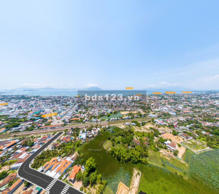 Đất nền sổ đỏ vịnh Vân Phong 100% Thổ Cư giá trị sinh lời cao, bàn giao ngay