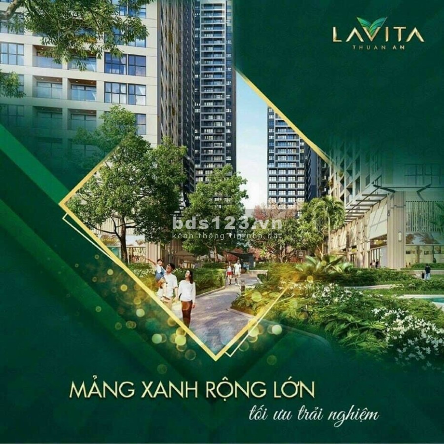 Lavita Thuận An nằm ngay trung tâm Bình Dương căn hộ chuẩn Resort 5* giá 1.8 tỷ/căn 2pn