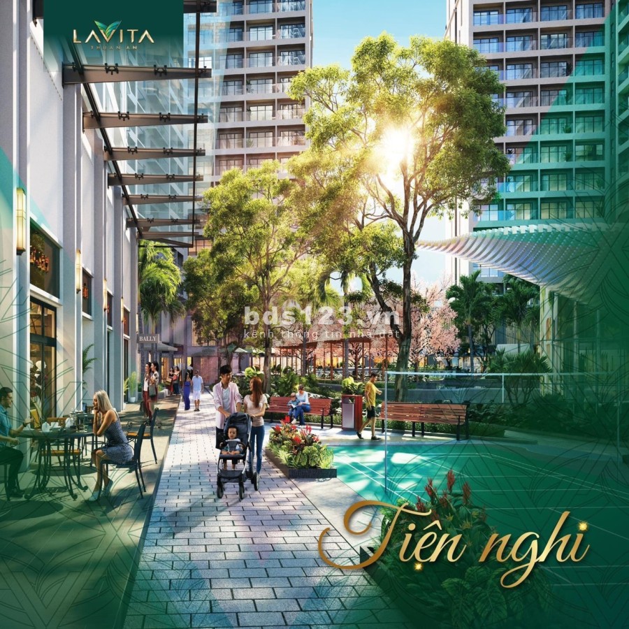 Lavita Thuận An nằm ngay trung tâm Bình Dương căn hộ chuẩn Resort 5* giá 1.8 tỷ/căn 2pn