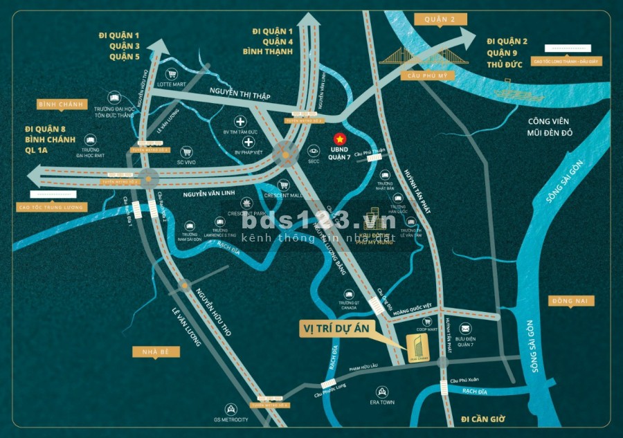 Căn hộ Quận 7, đường Nguyễn Lương Bằng liên hệ 0706871011, pháp lý chính chủ