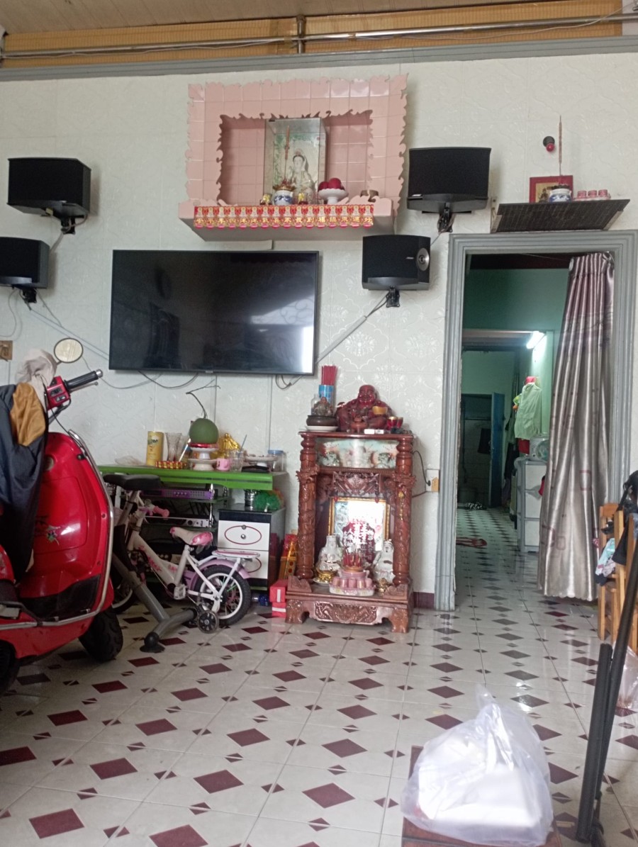 Diện tích tốt, Hẻm xe hơi khu chợ vải Phú Thọ Hòa, 4.4x17m, 1 trệt 1 lầu