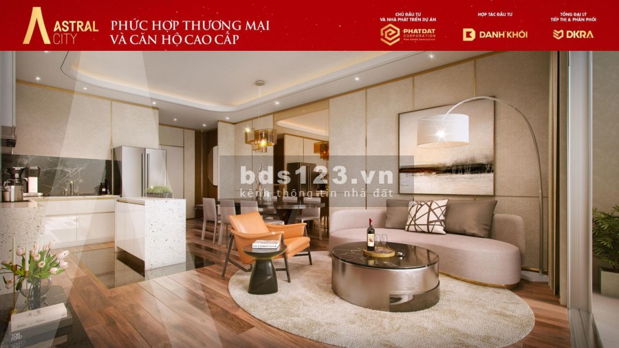 Căn hộ cao cấp Astral nẳm ngay thủ phủ công nghiệp Tp. Thuận An, Bình Dương.